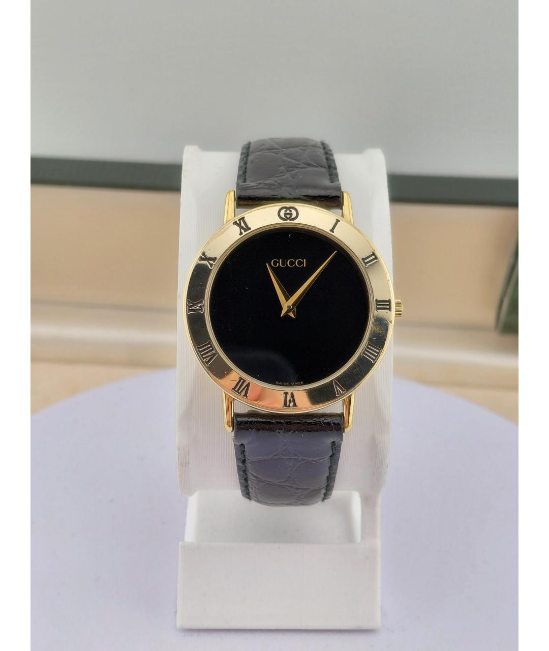 GUCCI Золотые позолоченные часы, фото 10