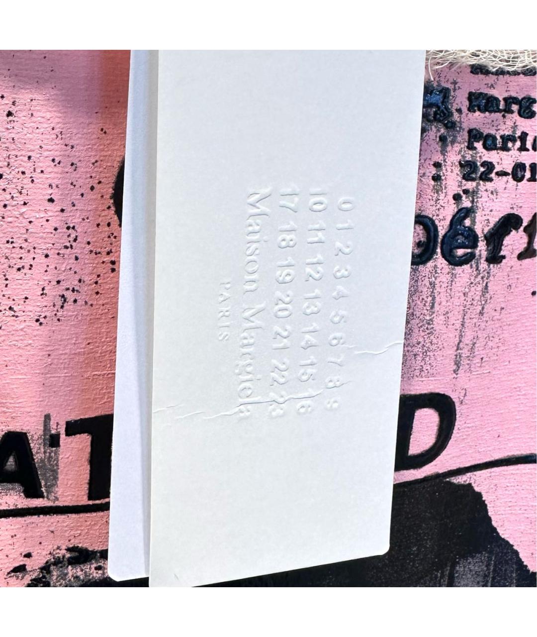 MAISON MARGIELA Белая хлопковая майка, фото 4