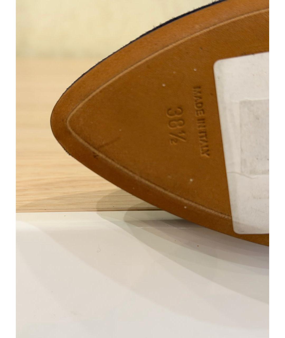 GIVENCHY Антрацитовые замшевые сапоги, фото 7