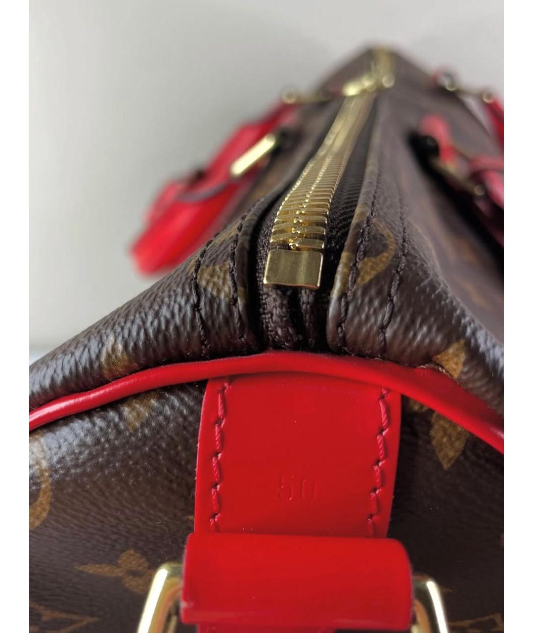 LOUIS VUITTON Коричневая дорожная/спортивная сумка, фото 4