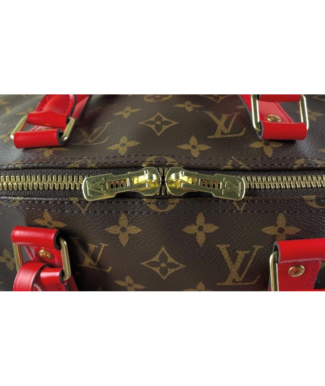 LOUIS VUITTON Коричневая дорожная/спортивная сумка, фото 5