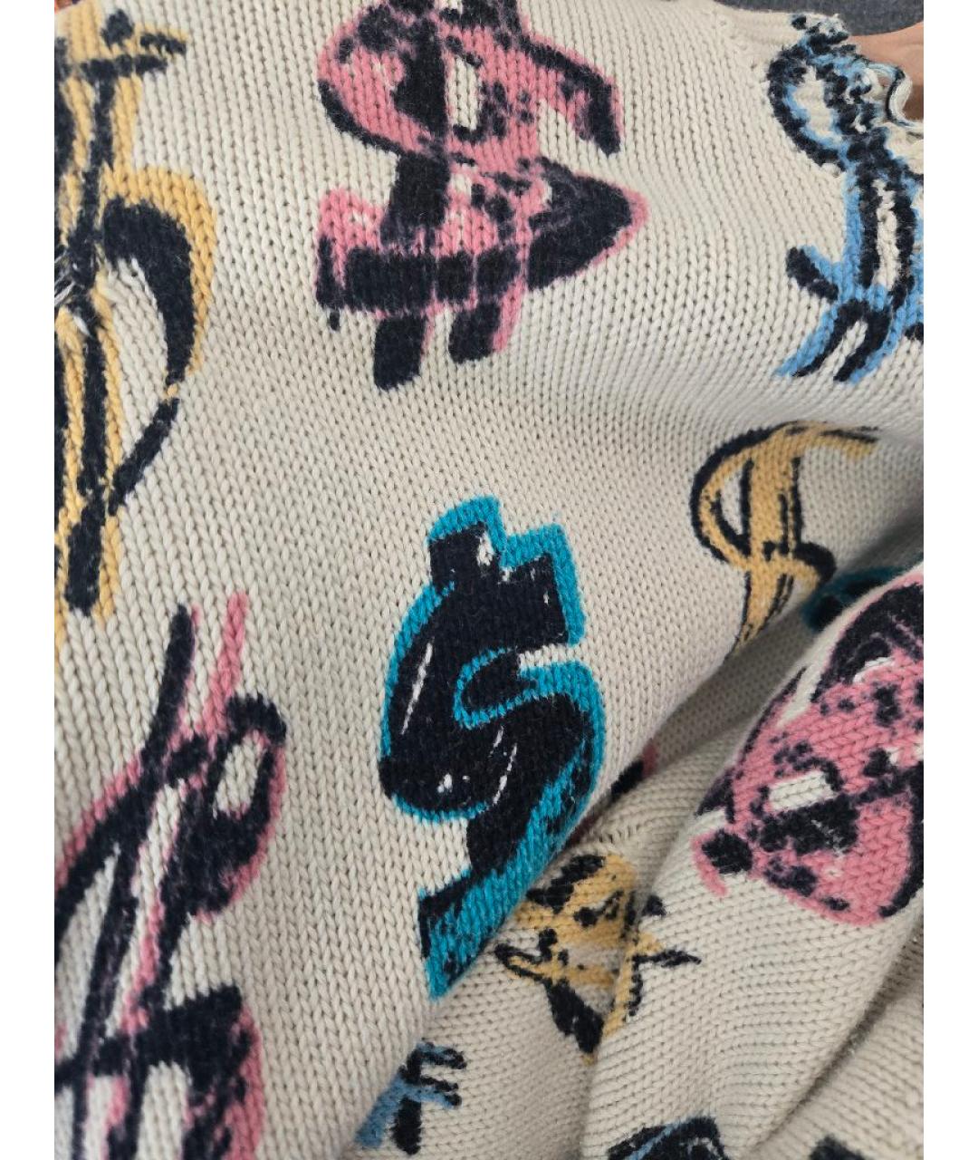 R13 Мульти хлопковый джемпер / свитер, фото 4