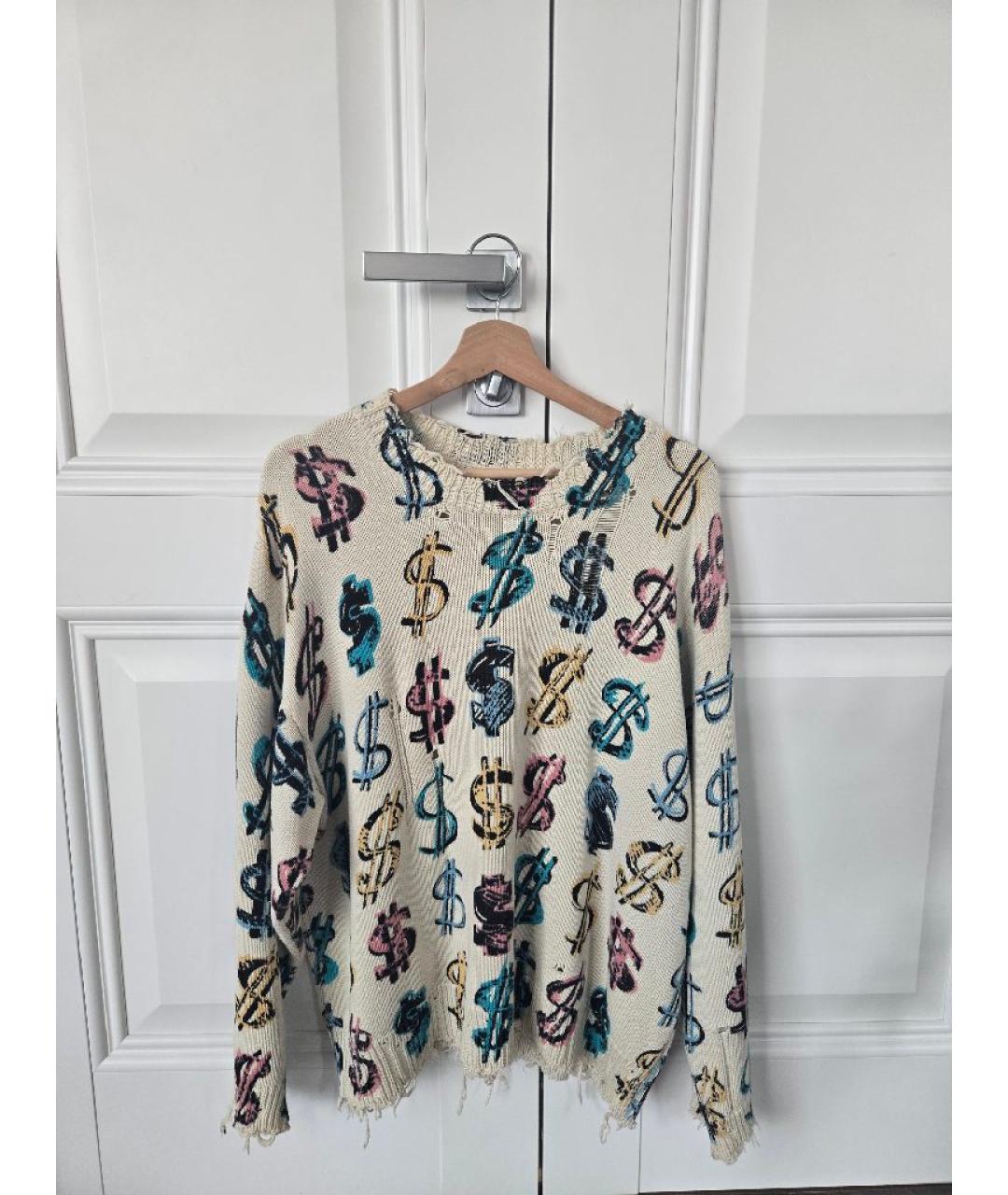 R13 Мульти хлопковый джемпер / свитер, фото 8