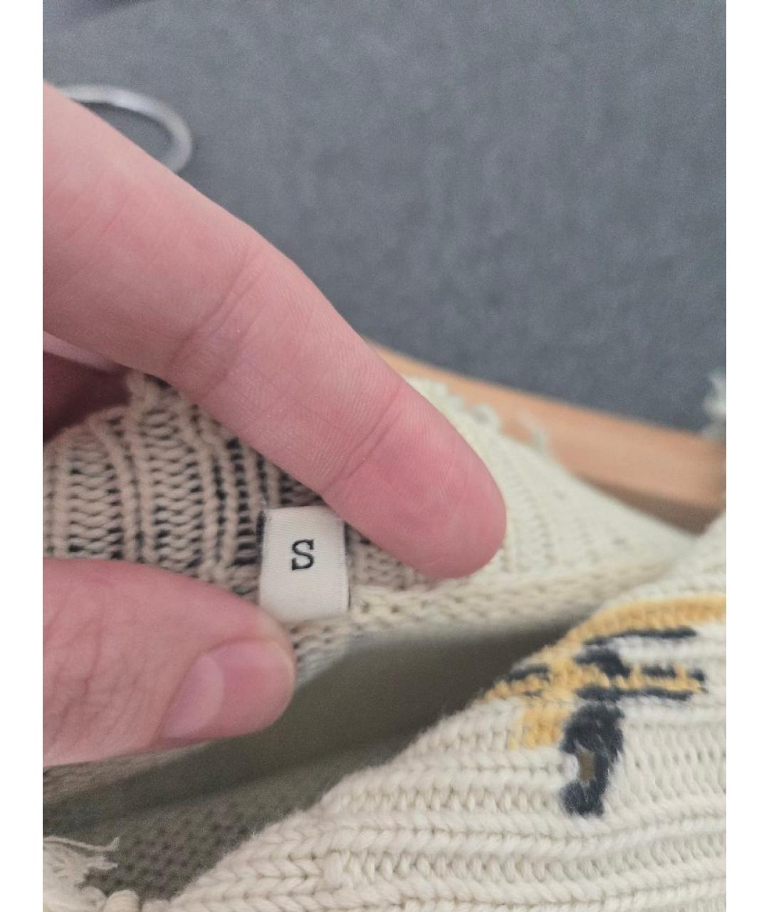 R13 Мульти хлопковый джемпер / свитер, фото 5