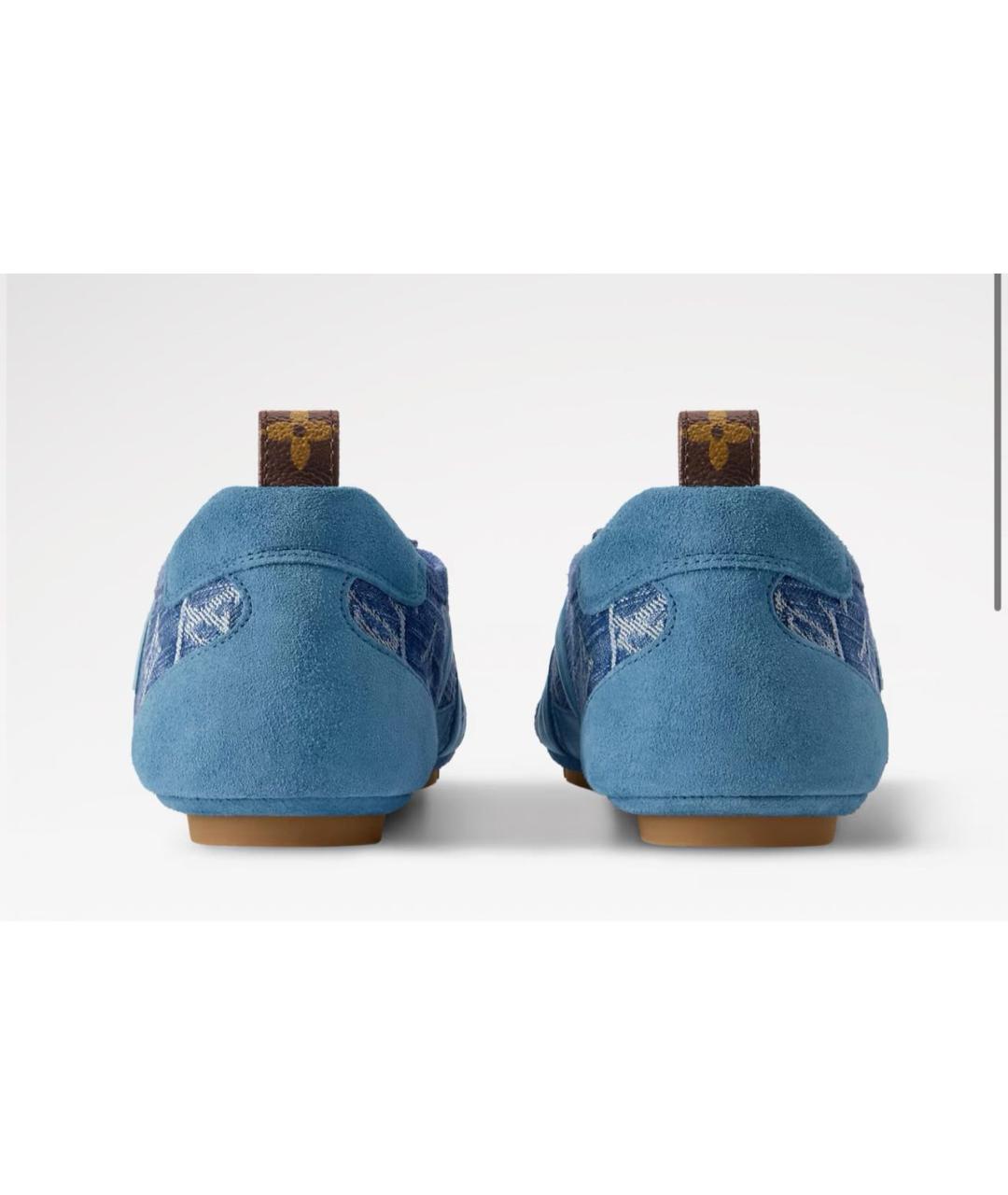 LOUIS VUITTON Серые кеды, фото 4