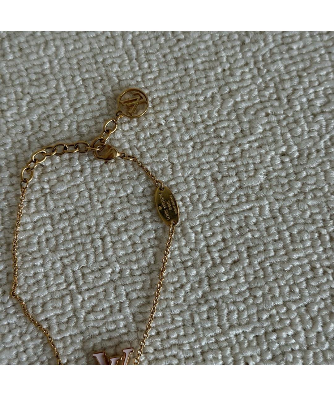 LOUIS VUITTON Золотой браслет, фото 4