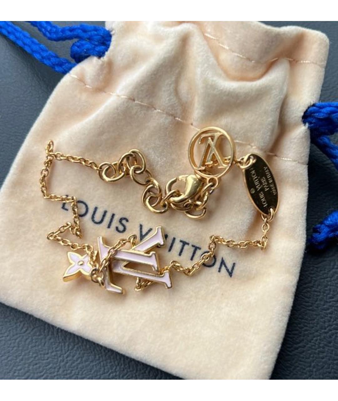 LOUIS VUITTON Золотой браслет, фото 7