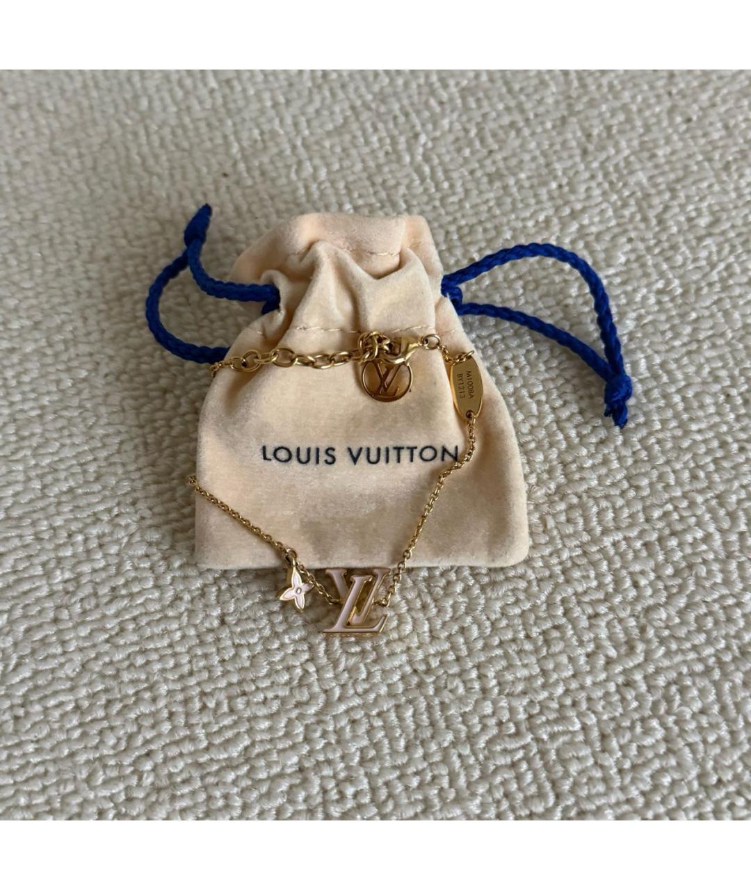 LOUIS VUITTON Золотой браслет, фото 8