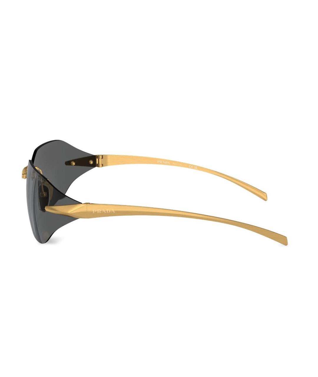 PRADA Металлические солнцезащитные очки, фото 2