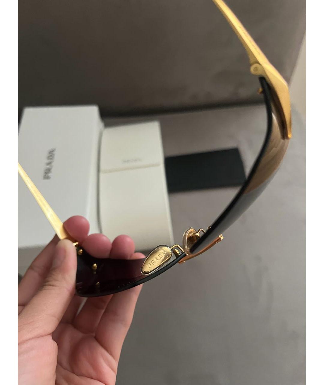PRADA Металлические солнцезащитные очки, фото 8