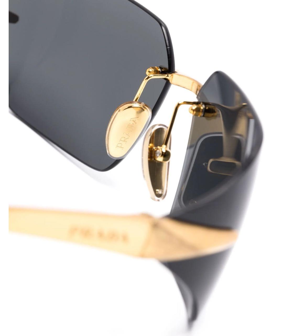 PRADA Металлические солнцезащитные очки, фото 3