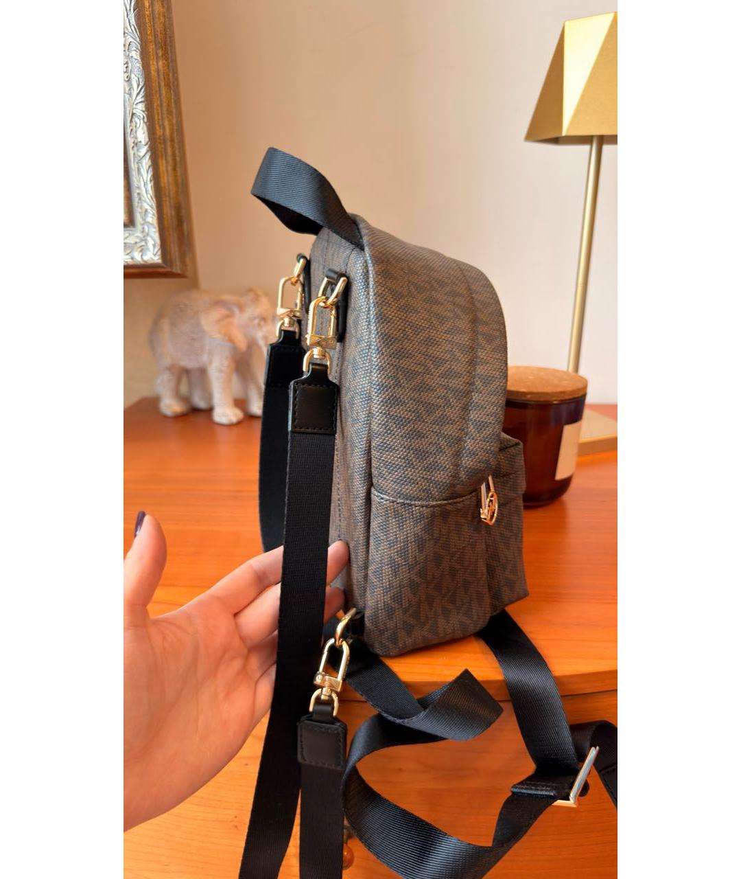 MICHAEL KORS Коричневый рюкзак, фото 2