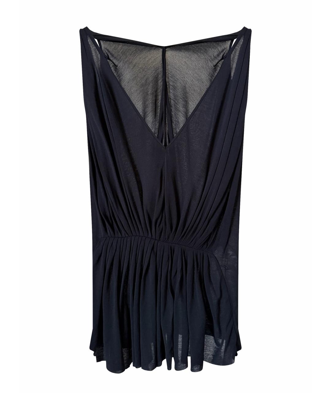 RICK OWENS Черная майка, фото 1