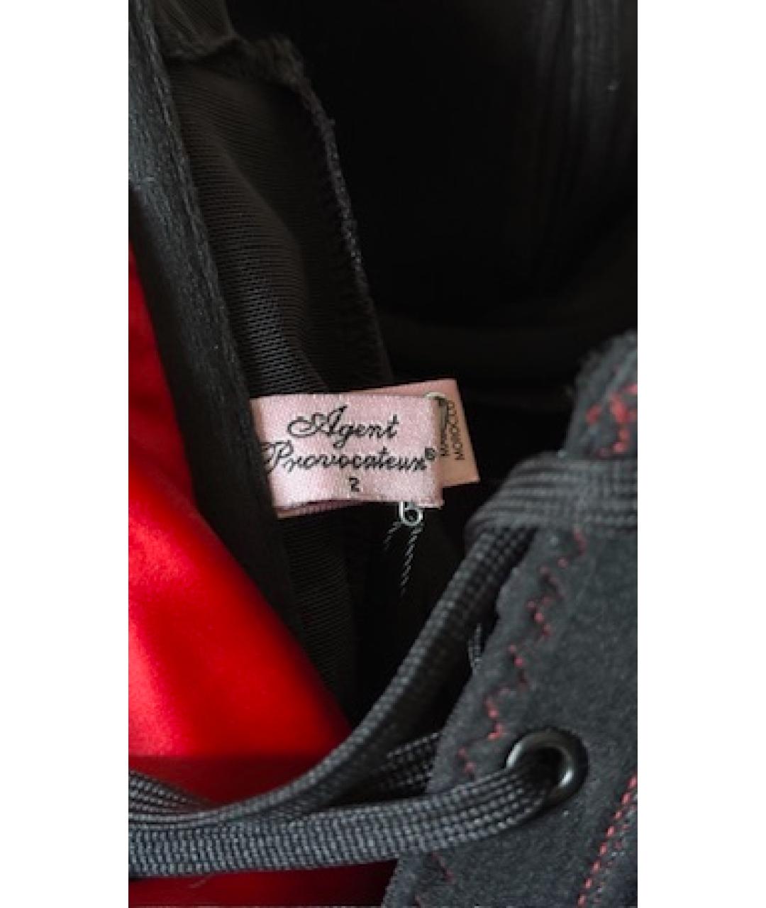 AGENT PROVOCATEUR Черное вечернее платье, фото 4