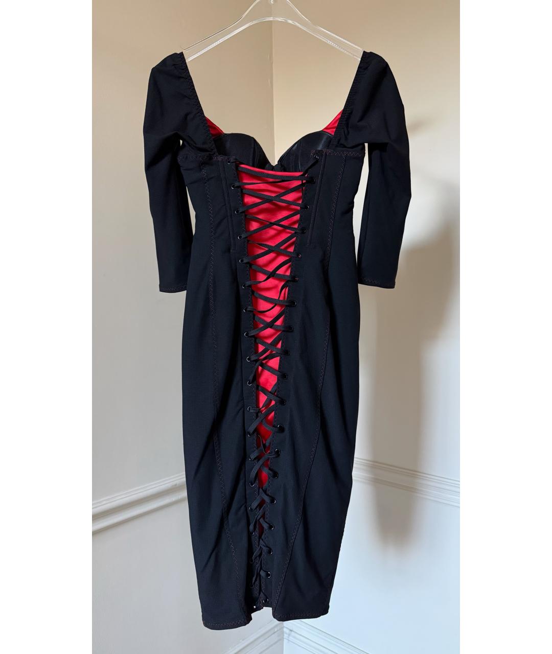 AGENT PROVOCATEUR Черное вечернее платье, фото 2