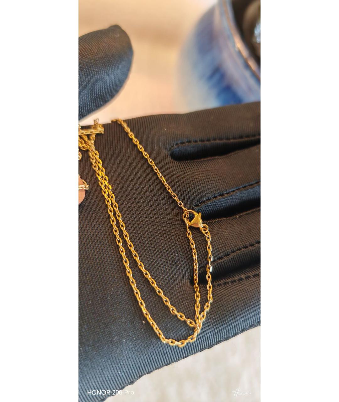 HERMES Золотое колье, фото 5