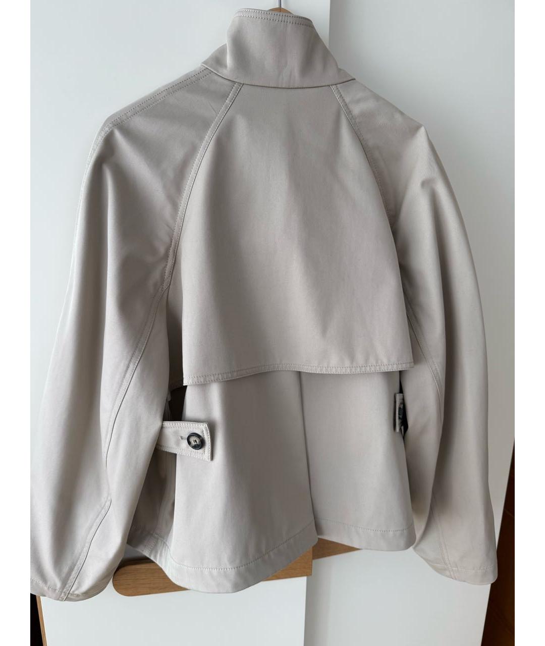 LOEWE Бежевый хлопковый тренч/плащ, фото 4