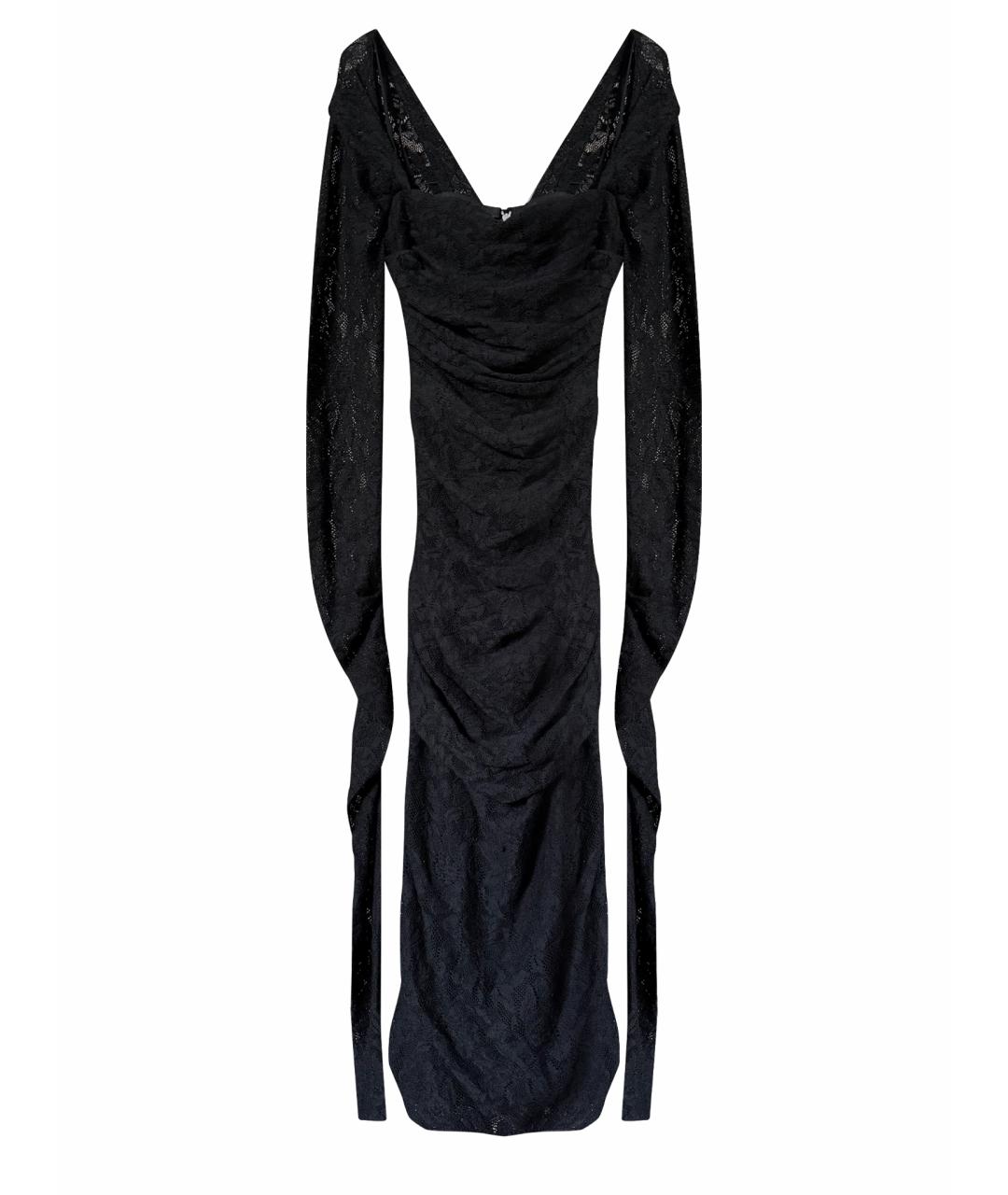 DOLCE&GABBANA Черное вечернее платье, фото 1