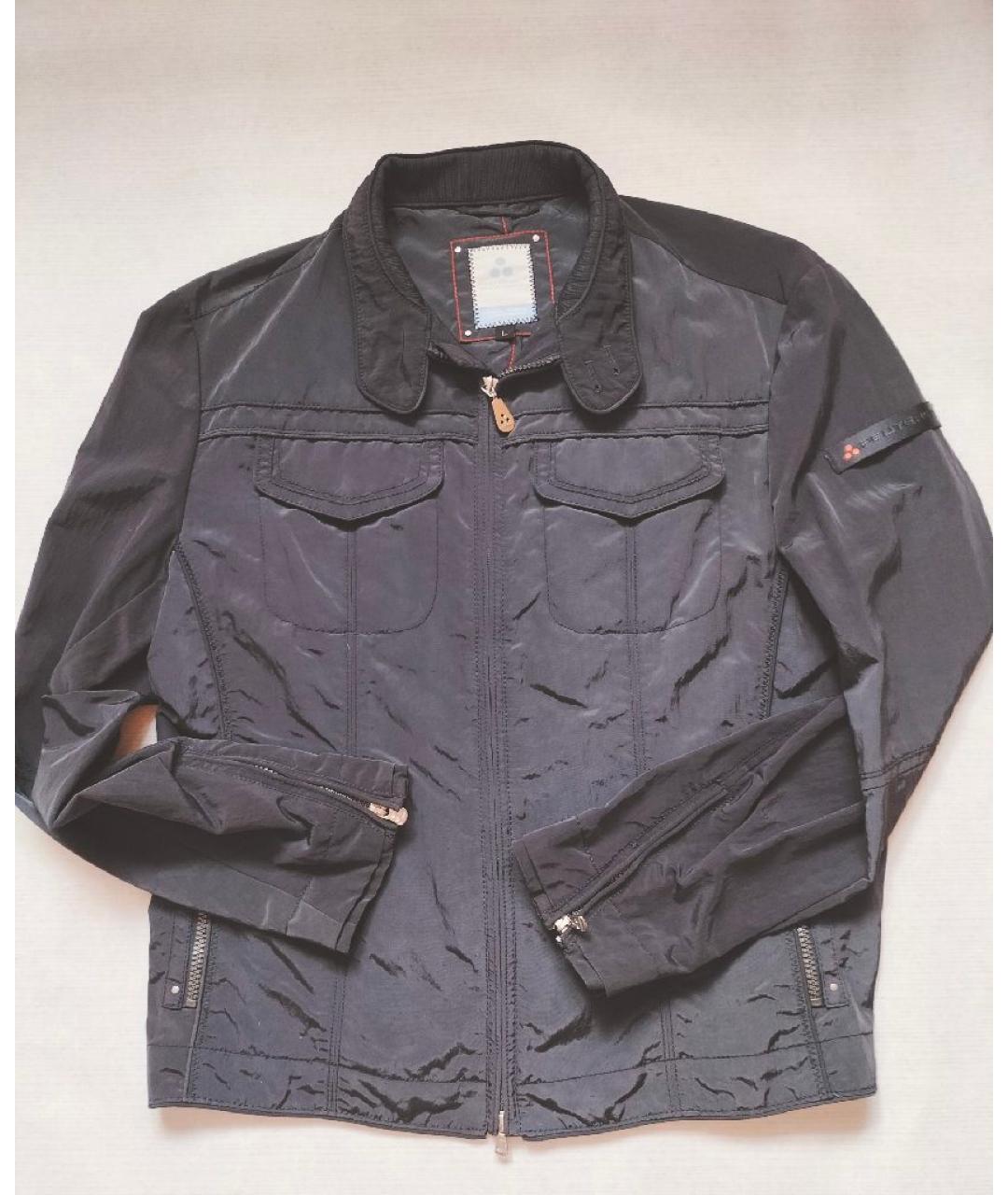 PEUTEREY Серая полиамидовая куртка, фото 4