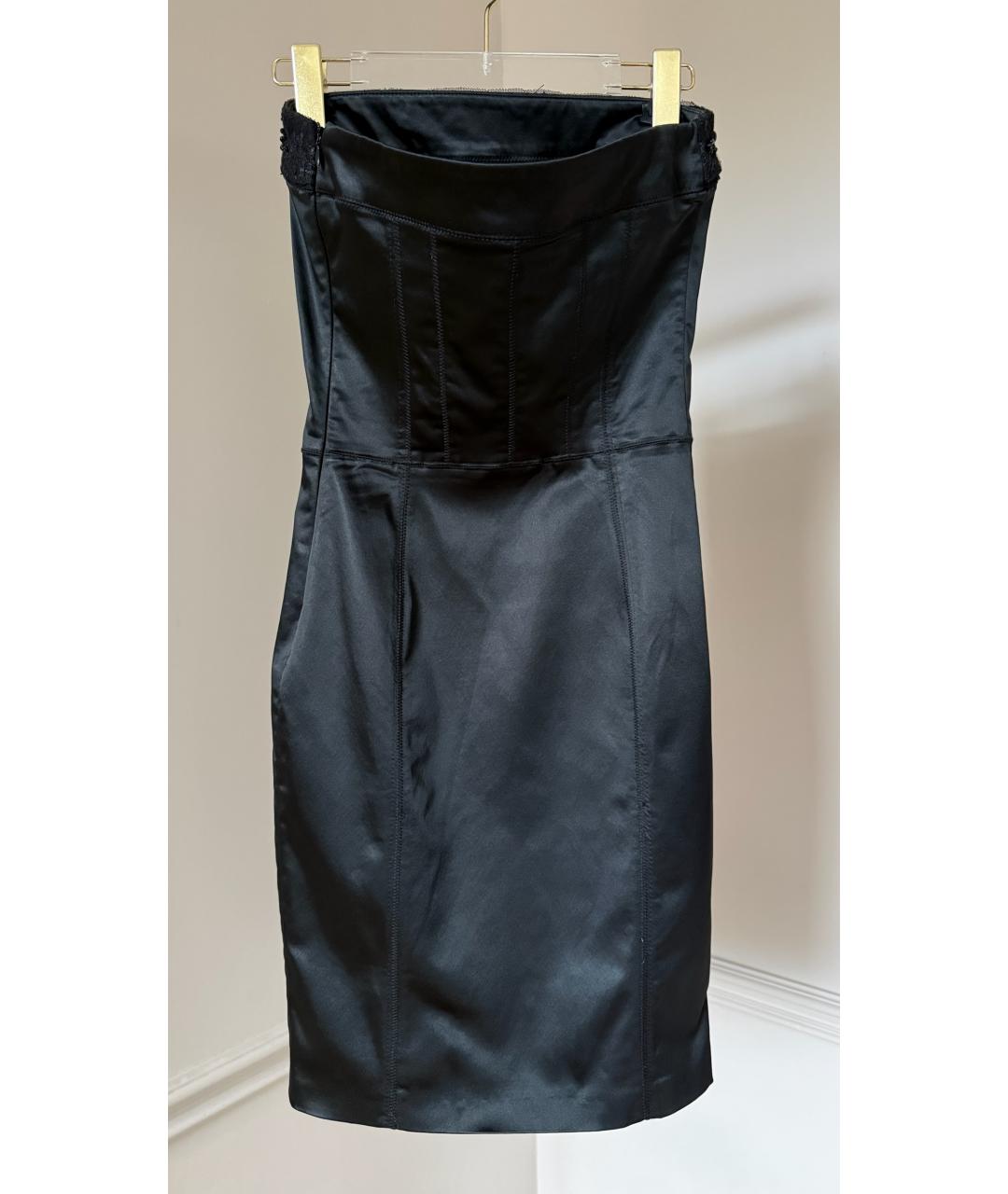 JOHN GALLIANO Черное вечернее платье, фото 2