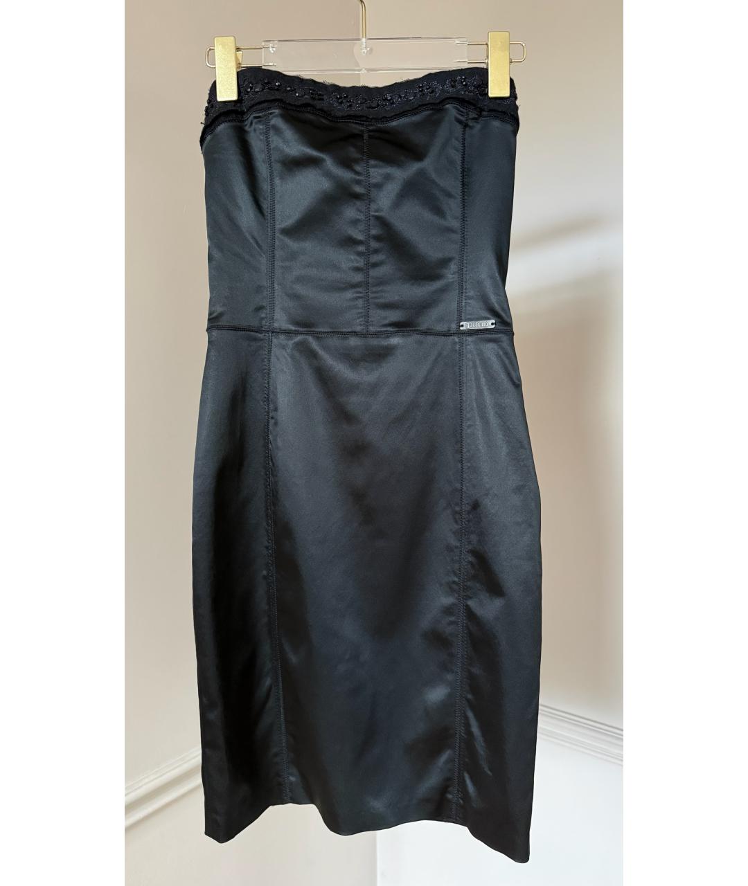 JOHN GALLIANO Черное вечернее платье, фото 7