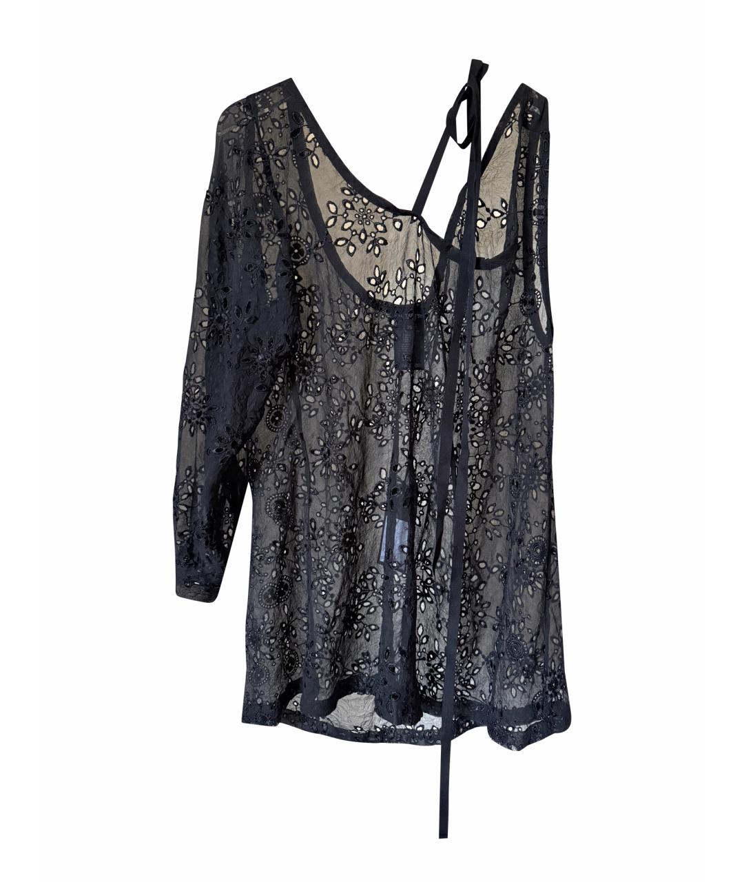 ANN DEMEULEMEESTER Черная футболка, фото 1