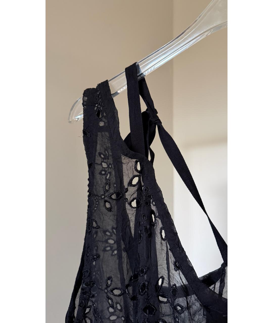 ANN DEMEULEMEESTER Черная футболка, фото 3