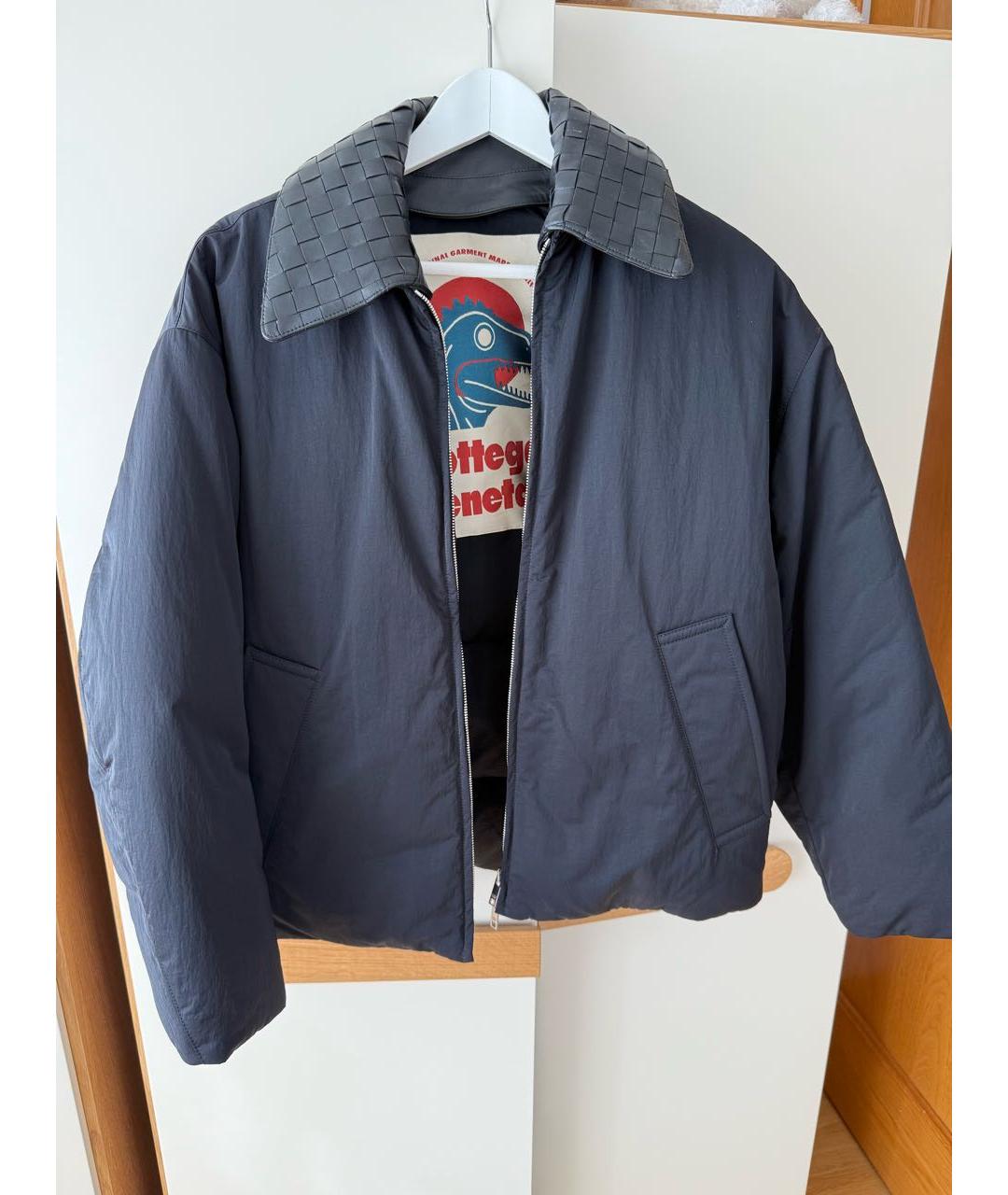 BOTTEGA VENETA Черная полиэстеровая куртка, фото 9