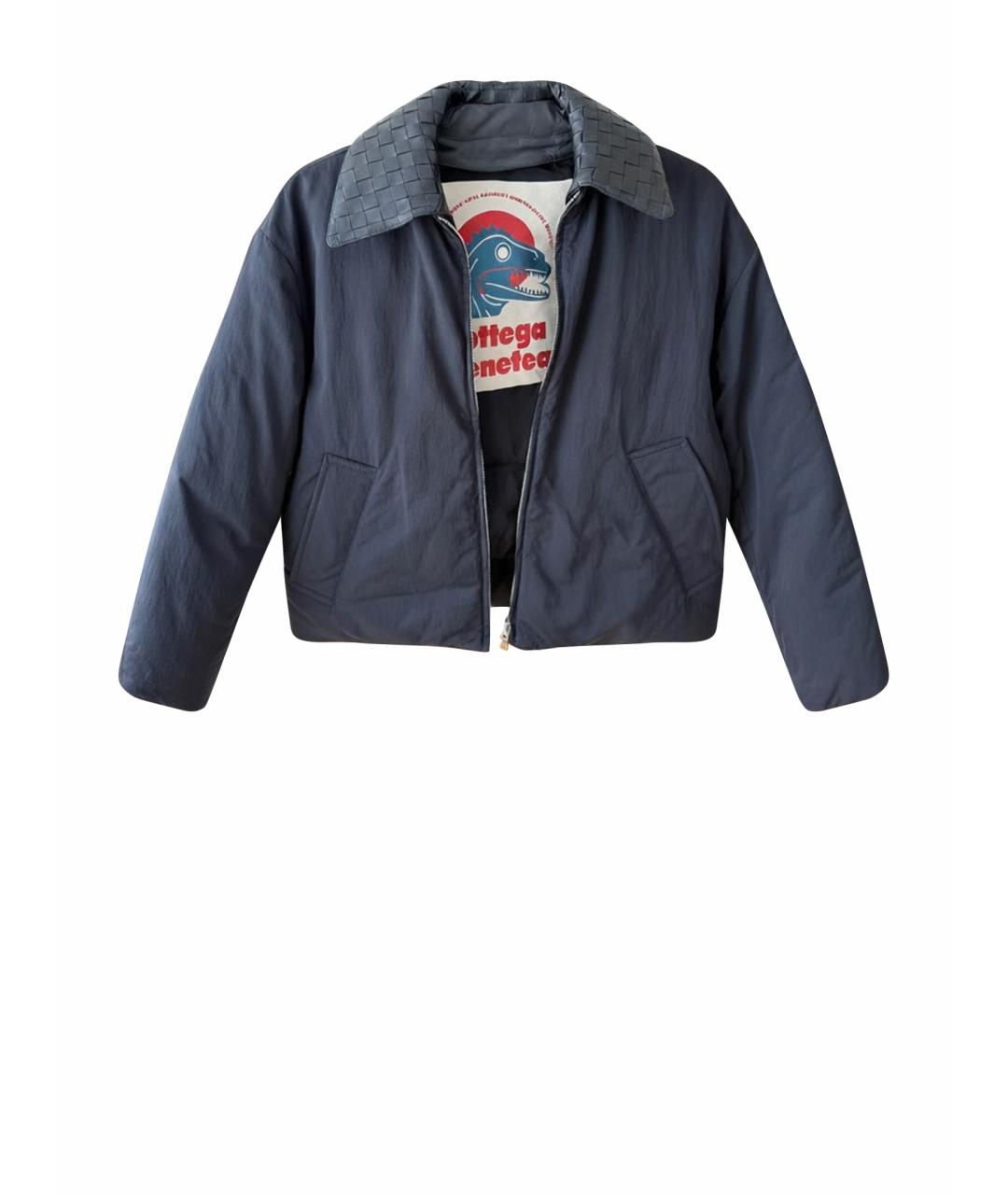 BOTTEGA VENETA Черная полиэстеровая куртка, фото 1