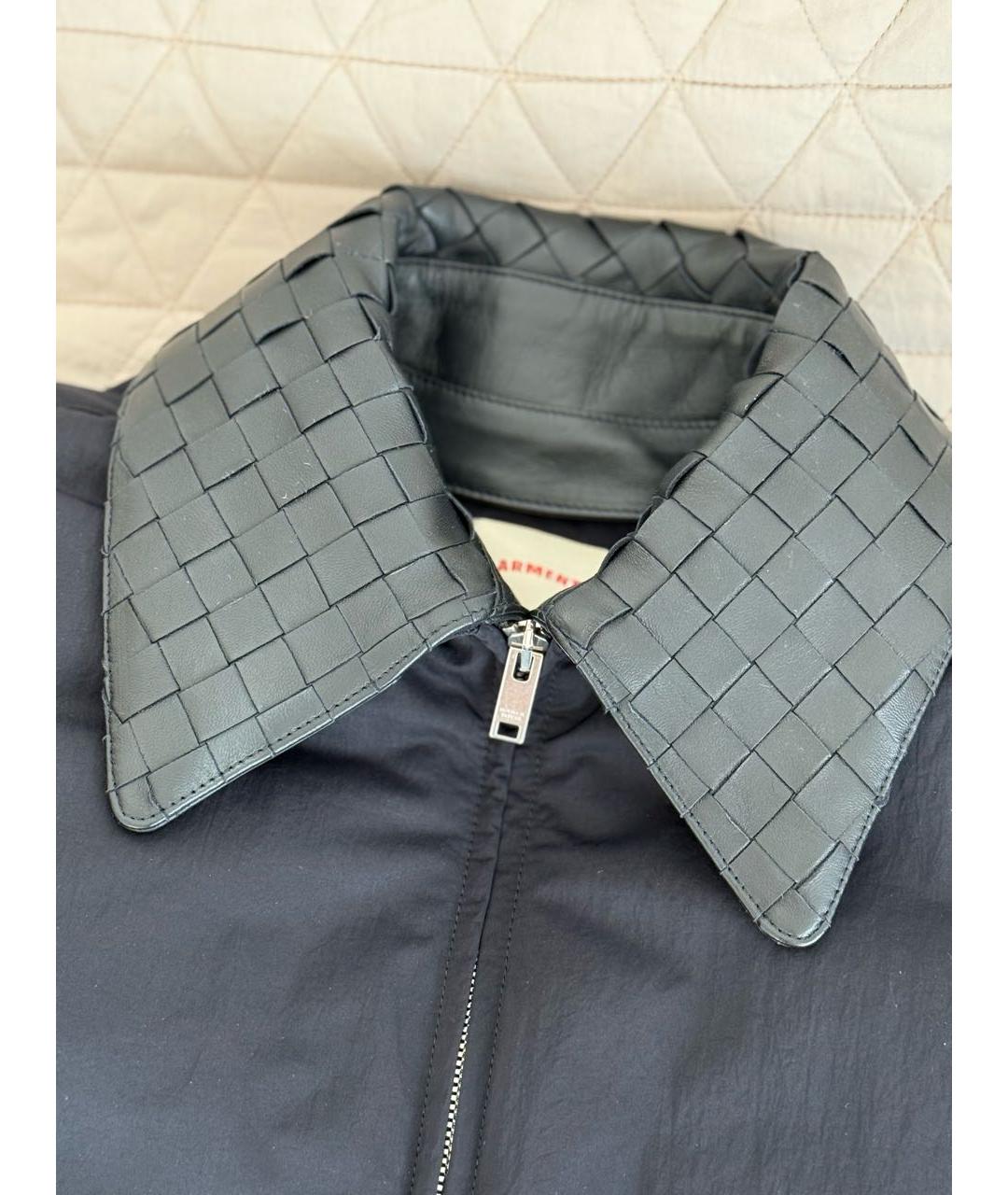 BOTTEGA VENETA Черная полиэстеровая куртка, фото 2