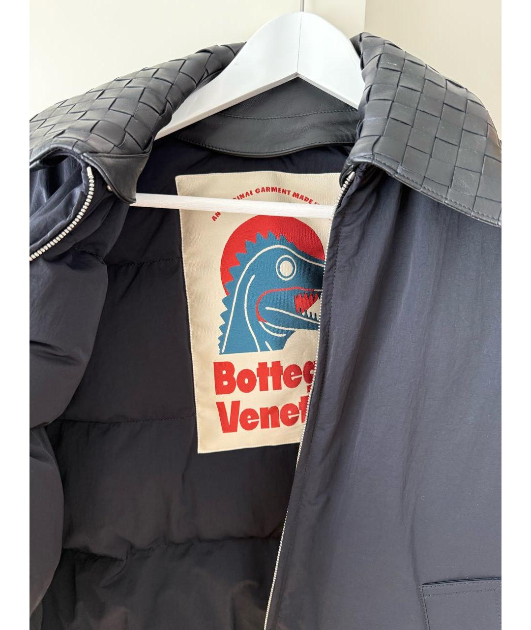 BOTTEGA VENETA Черная полиэстеровая куртка, фото 3