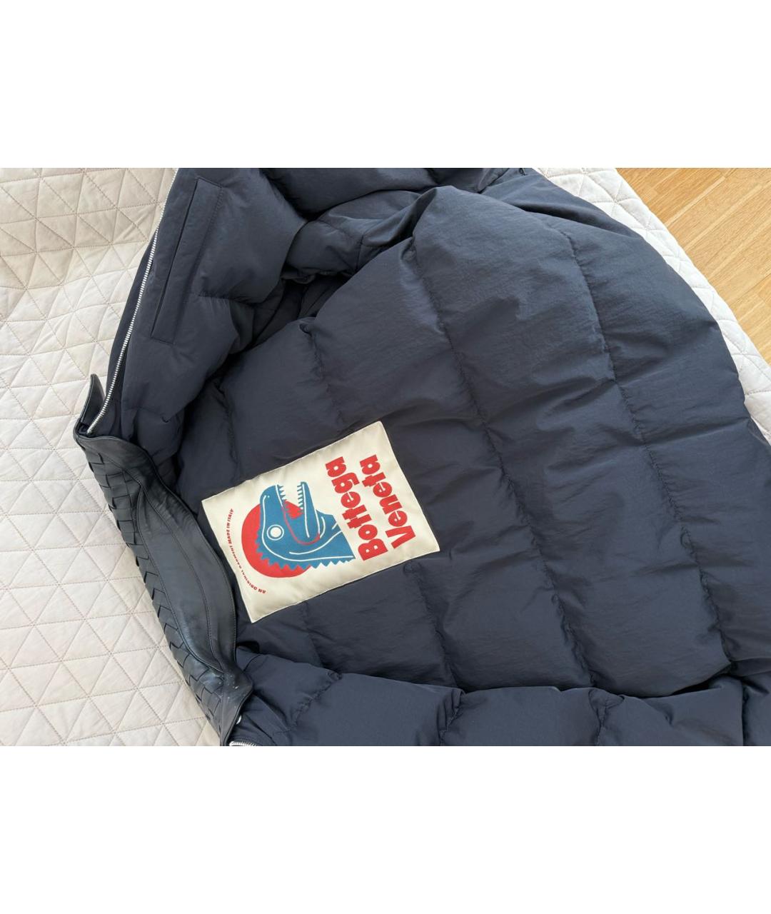 BOTTEGA VENETA Черная полиэстеровая куртка, фото 4