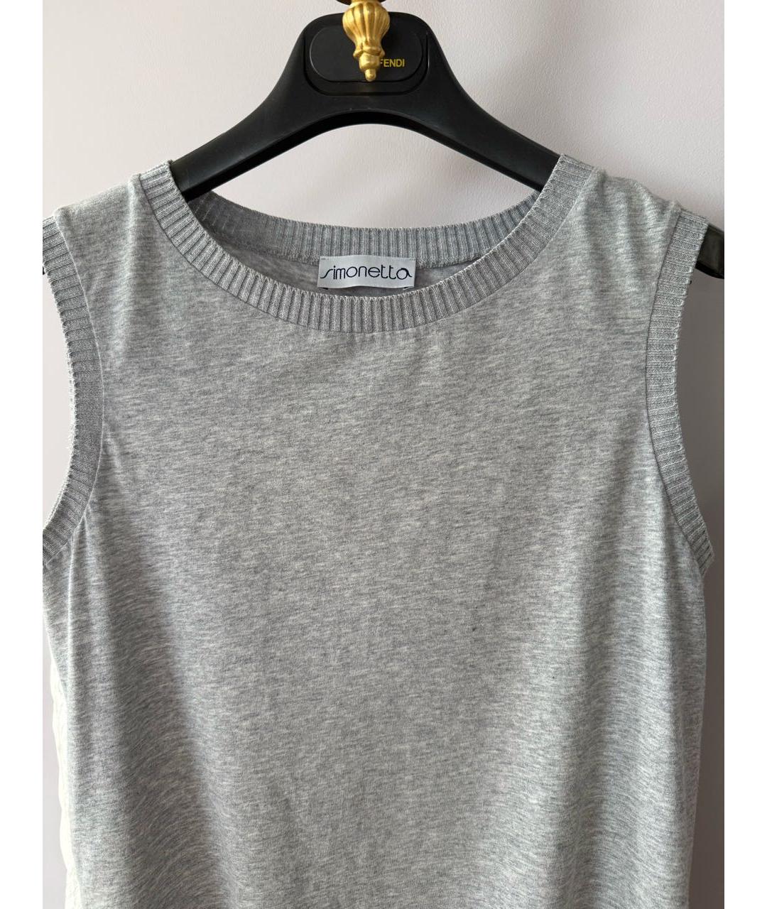 SIMONETTA RAVIZZA Хлопковый детская футболка / топ, фото 3