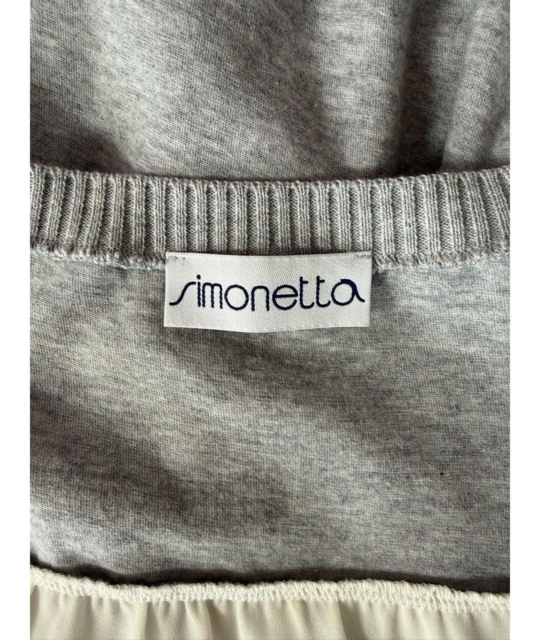 SIMONETTA RAVIZZA Хлопковый детская футболка / топ, фото 5