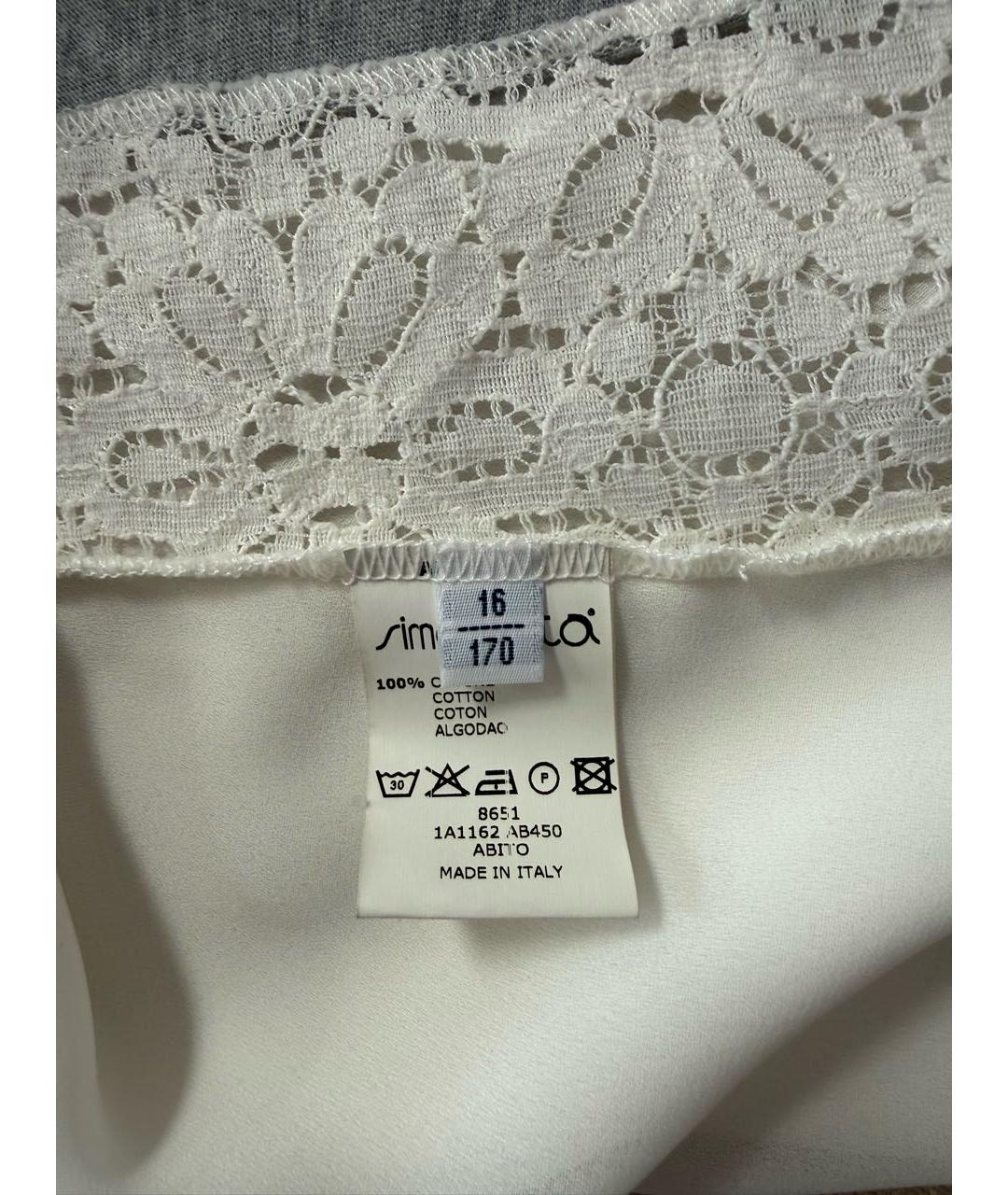 SIMONETTA RAVIZZA Хлопковый детская футболка / топ, фото 6