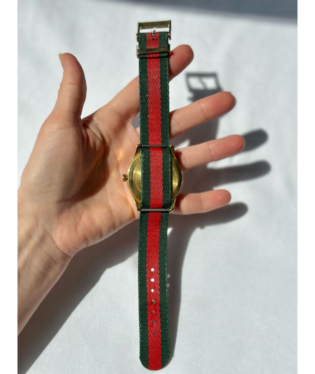 GUCCI Зеленые часы, фото 3