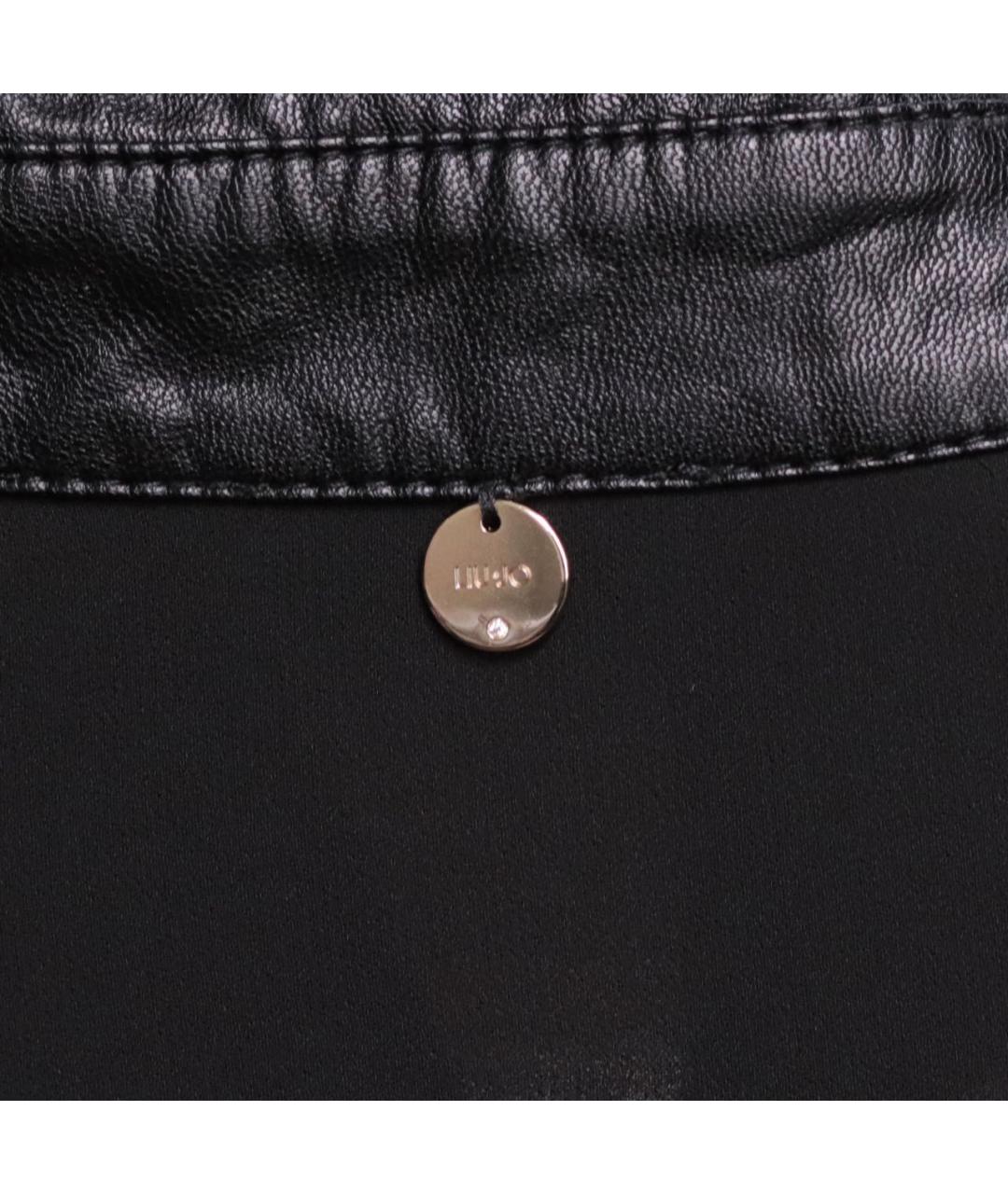 LIU JO Черная вискозная рубашка, фото 5