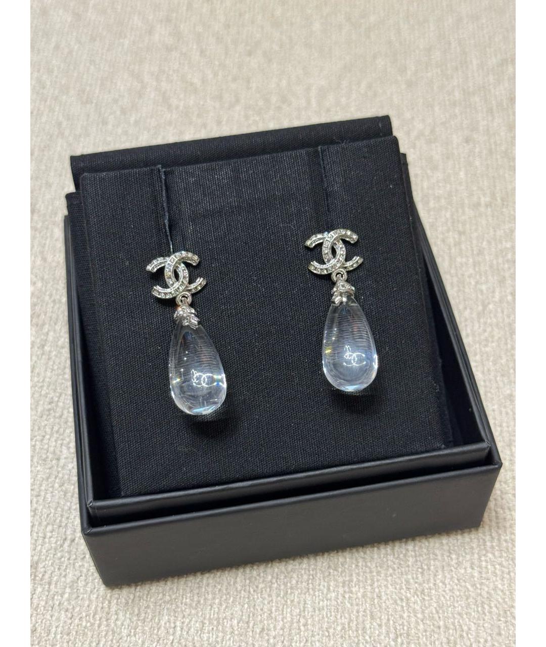 CHANEL Золотые серьги, фото 3