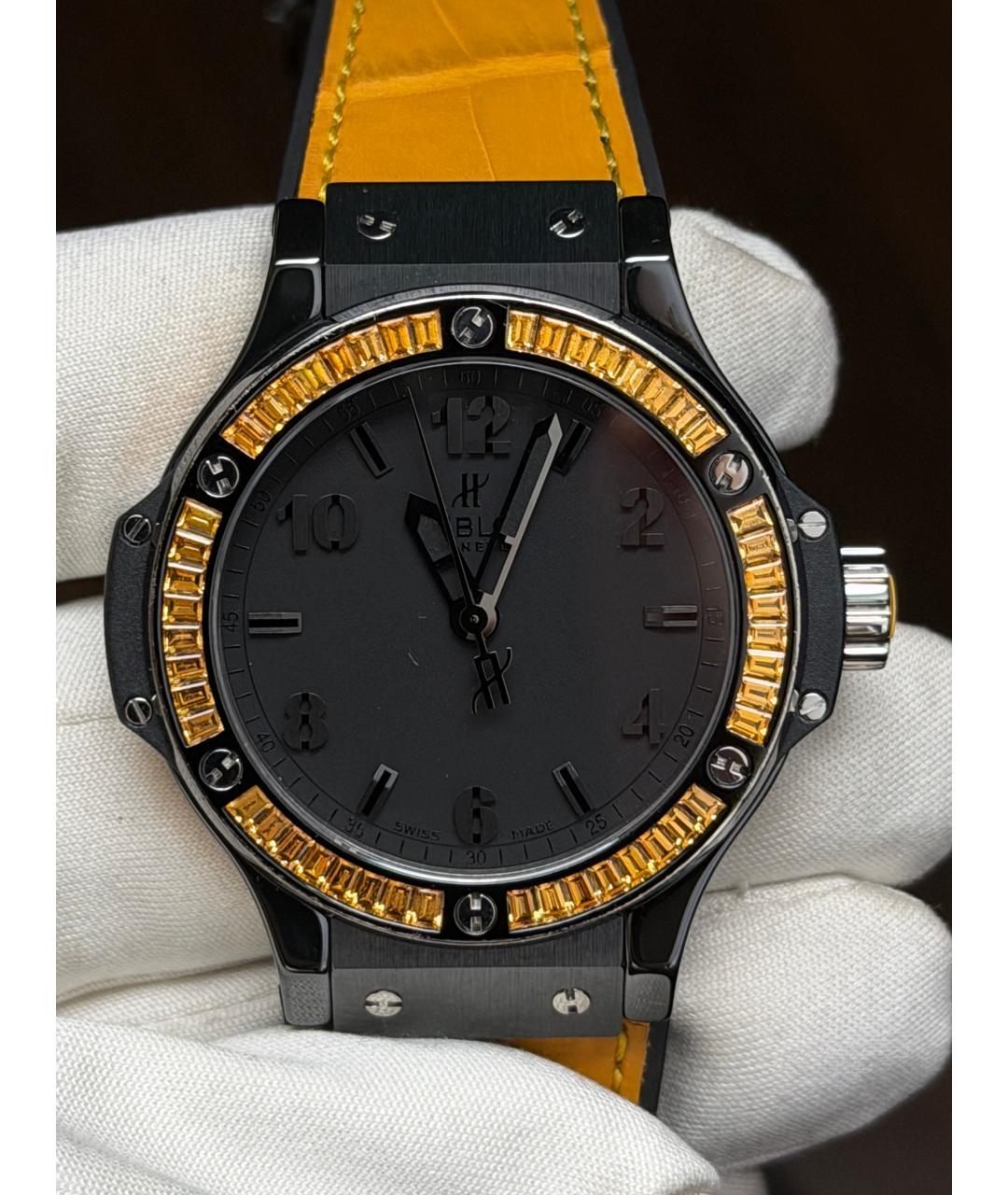 HUBLOT Черные часы, фото 3