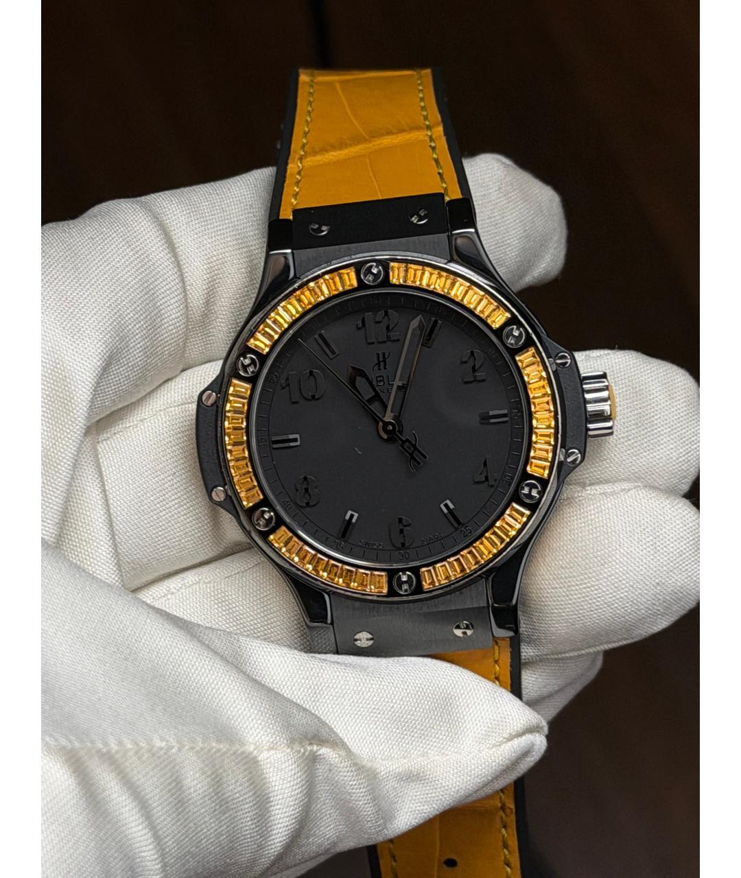 HUBLOT Черные часы, фото 2