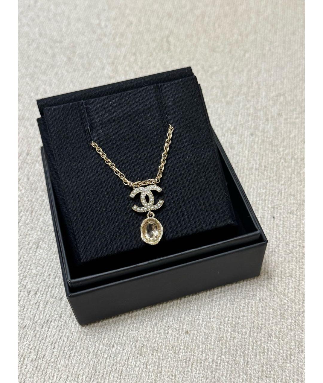 CHANEL Золотые серьги, фото 2