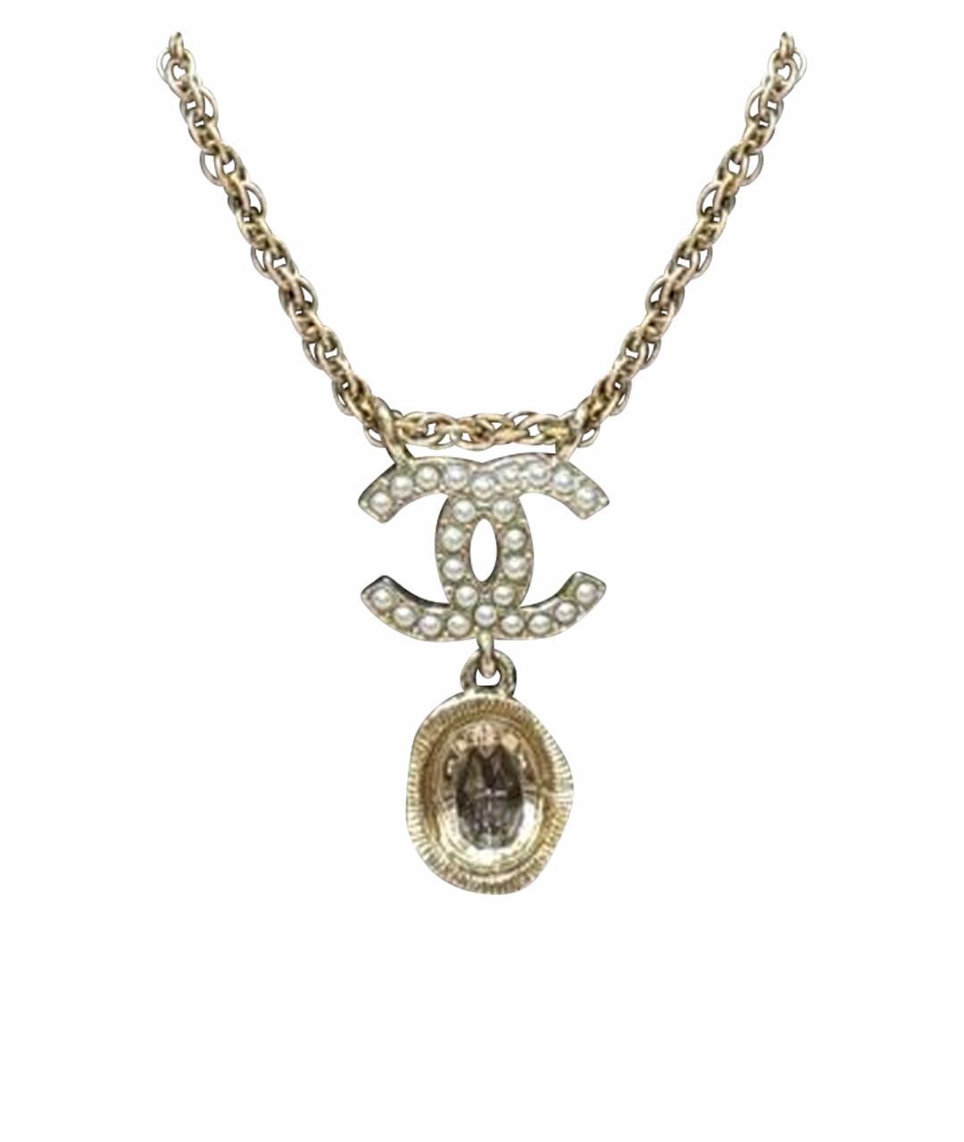 CHANEL Золотые серьги, фото 1