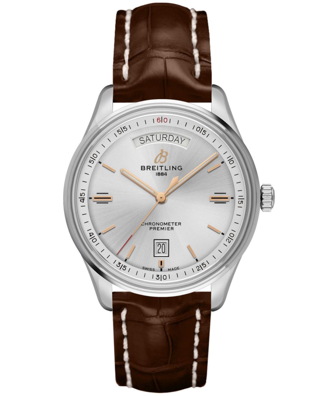 BREITLING Серебряные часы, фото 9