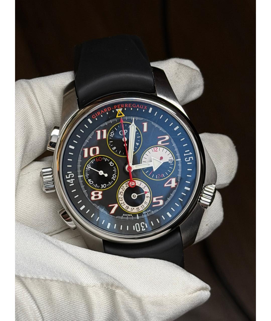 GIRARD PERREGAUX Черные часы, фото 3