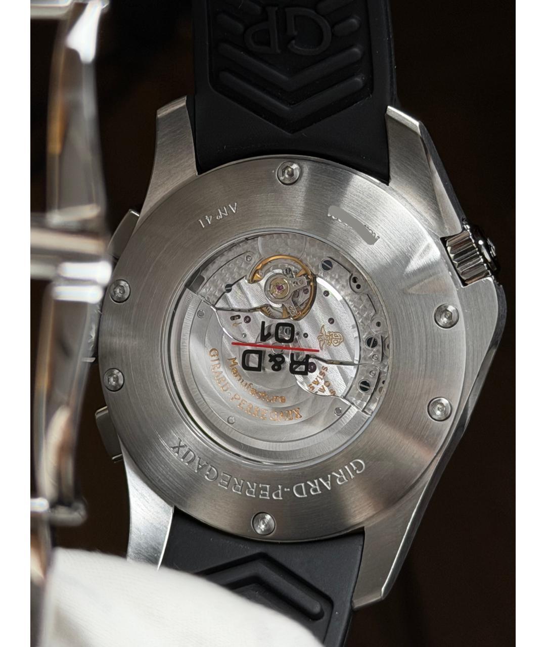 GIRARD PERREGAUX Черные часы, фото 8