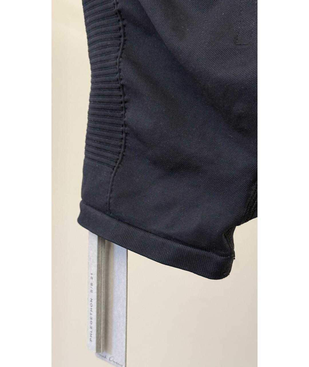 RICK OWENS Черные шорты, фото 4