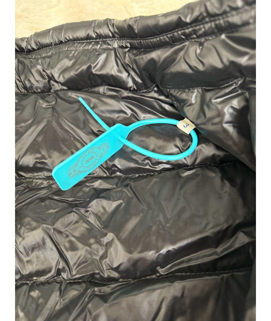 MONCLER Антрацитовый жилет, фото 4