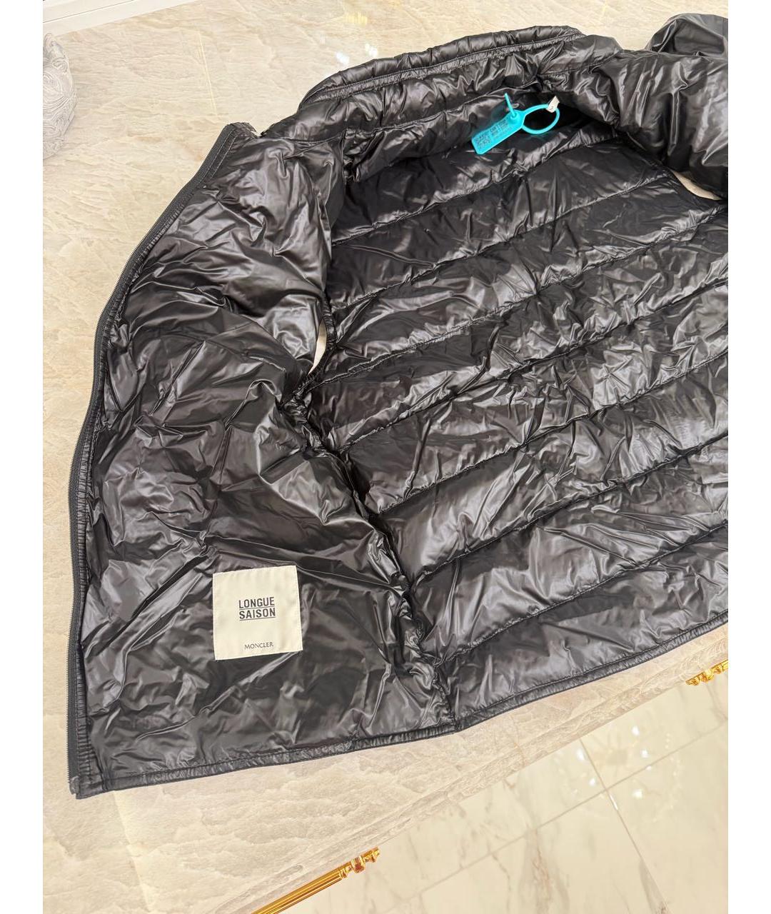 MONCLER Антрацитовый жилет, фото 2