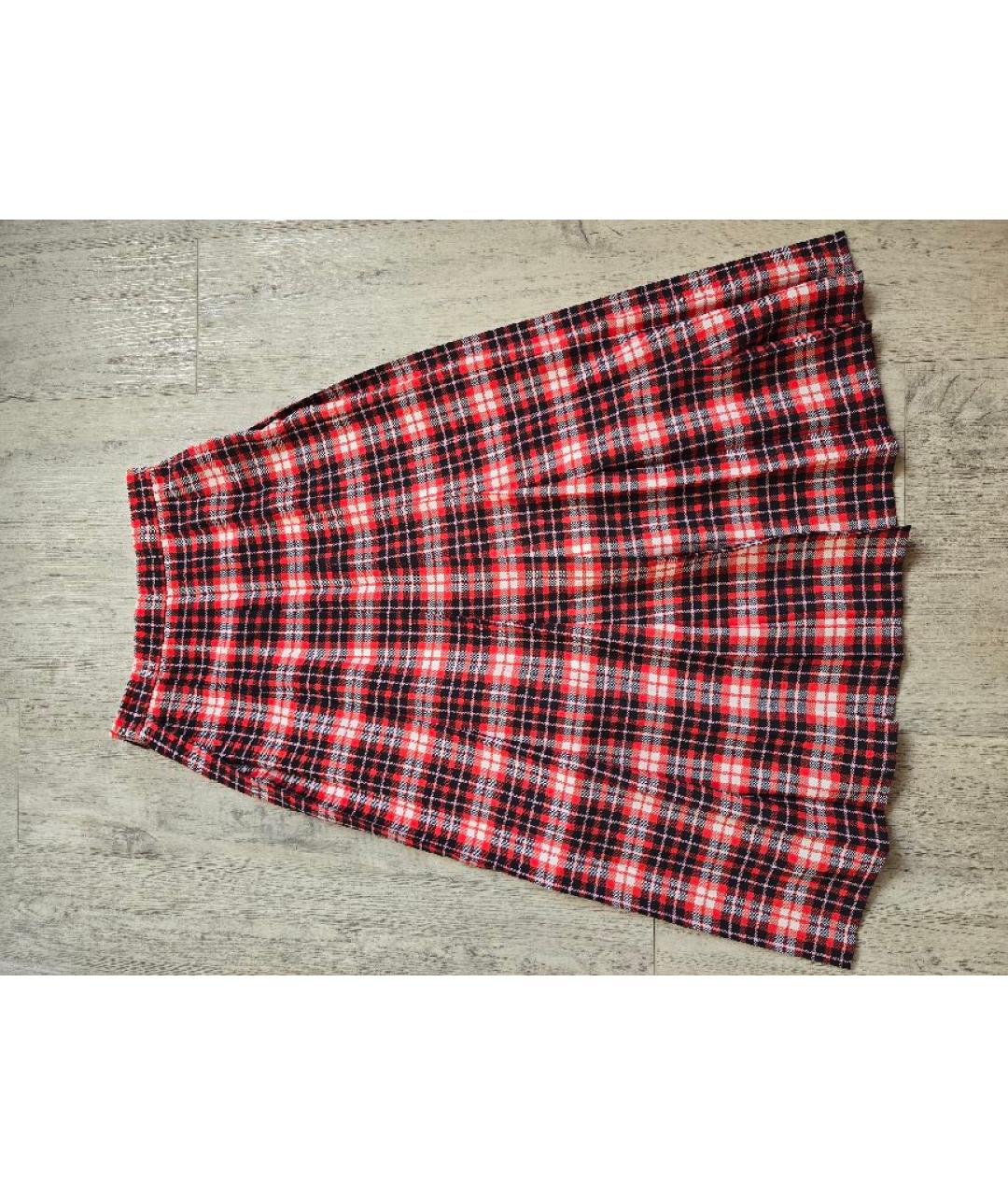 MSGM Мульти полиэстеровая юбка миди, фото 2