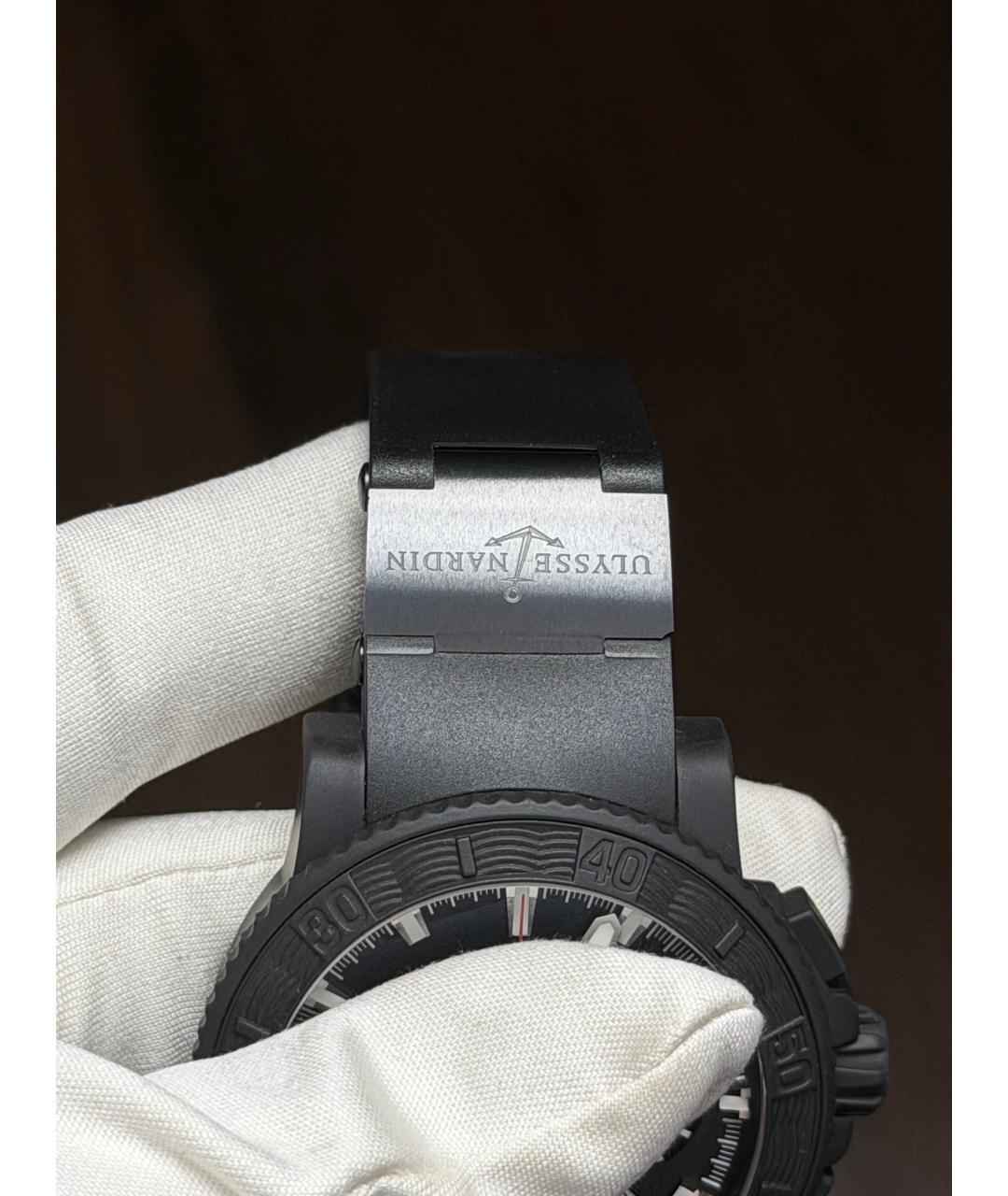 Ulysse Nardin Черные часы, фото 4